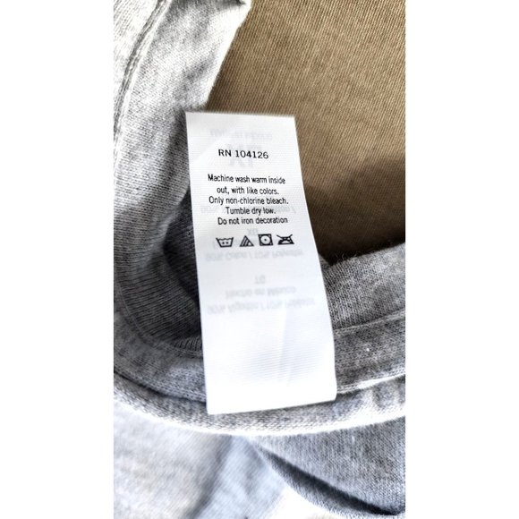 Tultex Assistant To The Regional Manager Woman Silver Crew Neck T Shirt Cotton - Picture 7 of 9